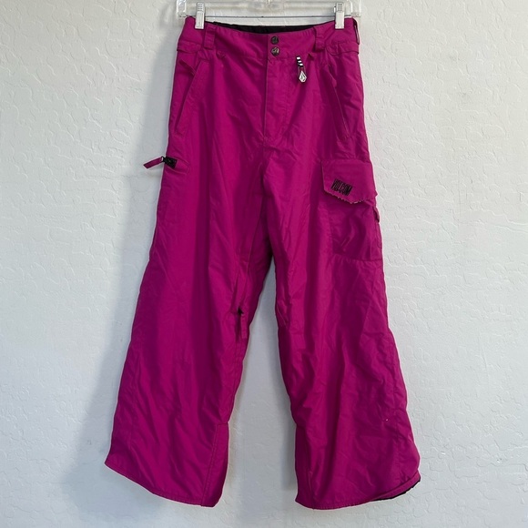 Girls Volcom snowboard pants size youth large - Picture 1 of 10